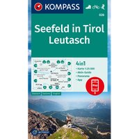 Kompass Verlag WK 026 Seefeld in Tirol, Leutas von Kompass Verlag