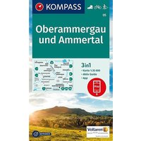 Kompass Verlag WK 05 Oberammergau und Ammertal von Kompass Verlag