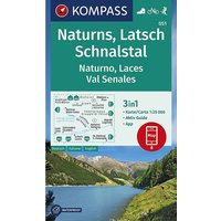 Kompass Verlag WK 051 Naturns - Latsch - Schnalstal von Kompass Verlag