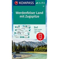 Kompass Verlag WK 07 Werdenfelser Land mit Zugspitze von Kompass Verlag
