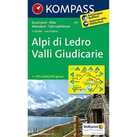 Kompass Verlag WK 071 Alpi di Ledro - Valli Giudicarie von Kompass Verlag