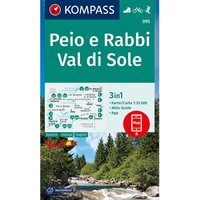 Kompass Verlag WK 095 Peio e Rabbi, Val di Sol von Kompass Verlag