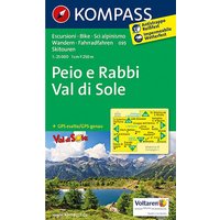 Kompass Verlag WK 095 Val di Sole - Péjo e Rabbi von Kompass Verlag