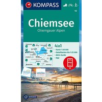 Kompass Verlag WK 10 Chiemsee - Simssee von Kompass Verlag