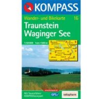 Kompass Verlag WK 16 Traunstein - Wagingersee von Kompass Verlag