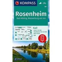 Kompass Verlag WK 181 Rosenheim - Bad Aibling von Kompass Verlag