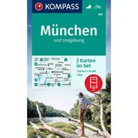 Kompass Verlag WK 184 München und Umgebung von Kompass Verlag