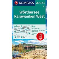 Kompass Verlag WK 61 Wörthersee - Karawanken West von Kompass Verlag