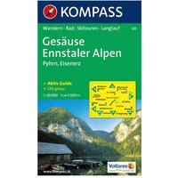 Kompass Verlag WK 69 Gesäuse - Pyhrn - Eisenerz von Kompass Verlag