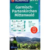 Kompass Verlag WK 790 Garmisch-Partenkirchen / Mittenwald von Kompass Verlag