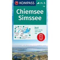 Kompass Verlag WK 792 Chiemsee - Simssee von Kompass Verlag