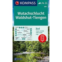 Kompass Verlag WK 899 Wutachschlucht, Waldshut-Tiengen von Kompass Verlag