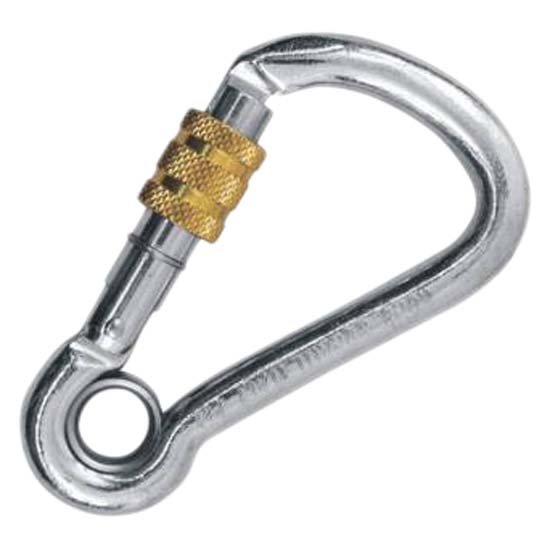 Kong Italy Harness Screwed With Eyelet Carabiner Grau 100 mm von Kong Italy