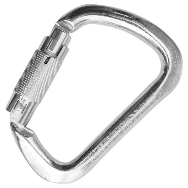 Kong Italy X Large C Steel Autoblock Carabiner Silber von Kong Italy