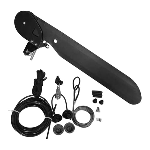Koolenry Ruderset für Kajak Stern Direction Control Heck Ruder Ozean Fischerboot Lenkungsteile Werkzeug Kit Kit von Koolenry