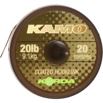 Korda Kamo coated Hooklink 15lb 20m von Korda