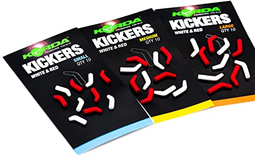 Korda Kickers Serie, rot / weiß von Korda