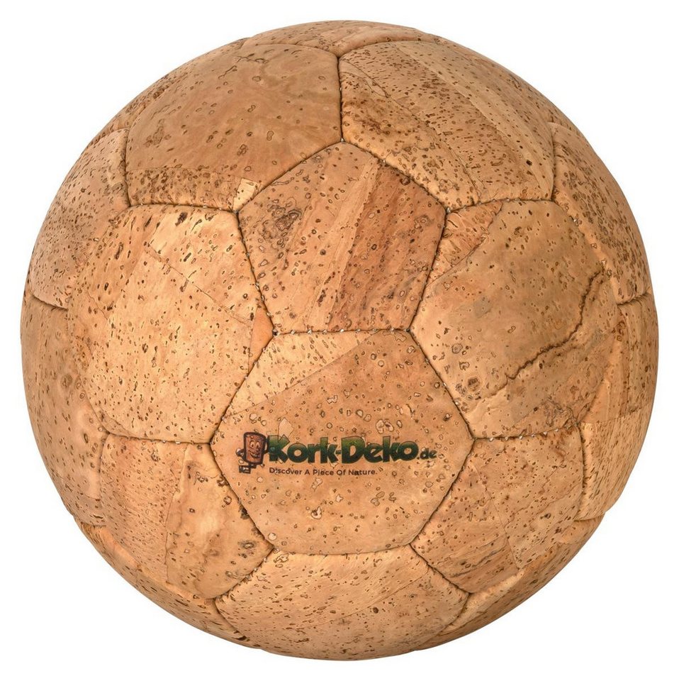 Kork-Deko.de Fußball Fußball aus Kork als Alternative zum Leder und Plastik von Kork-Deko.de