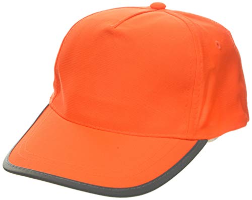Korntex KXCAPO58 Basic Cap, High-Viz Orange, One size von Korntex