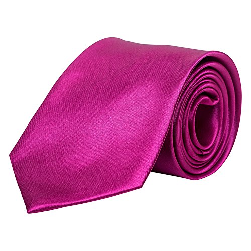 Korntex Unisex – Erwachsene KXTIEDP8 Krawatte-Klassisch, Dark Pink von Korntex