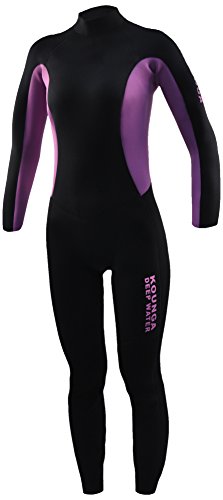 Kounga Jungen DW 3.2 Neoprene Full 3/2 Neoprenanzug, schwarz/violett, xs von Kounga