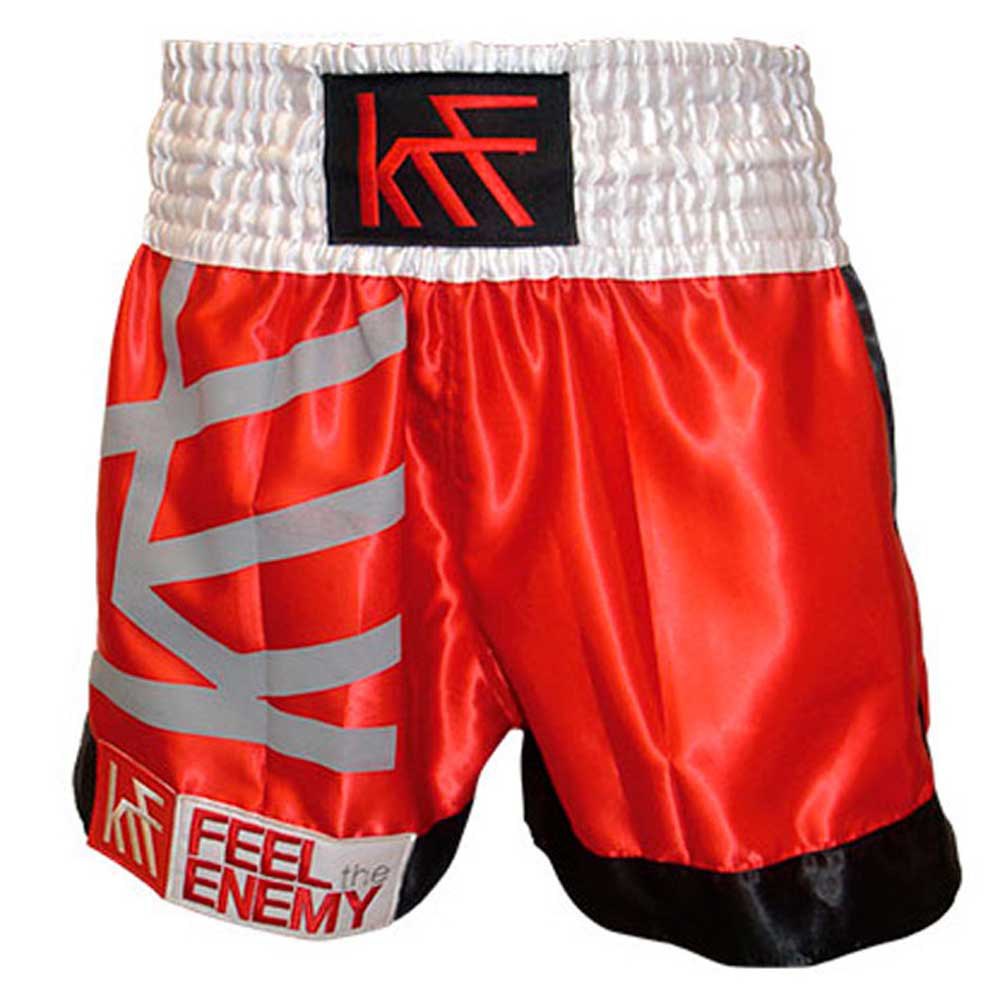 Krf Feel The Enemy Thai Shorts Rot S Mann von Krf Feel The Enemy