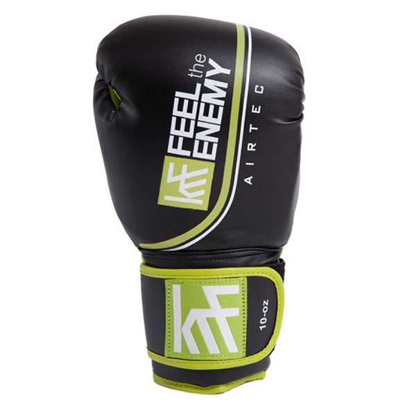 Krf Airtec Double Velcro Combat Gloves Schwarz 10 oz von Krf