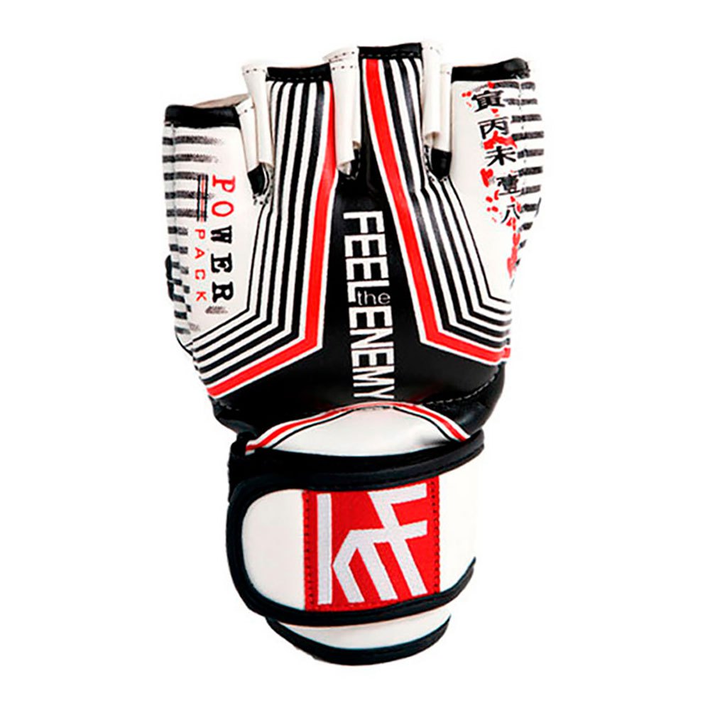 Krf Gel Eva Double Strap Combat Gloves Weiß M von Krf