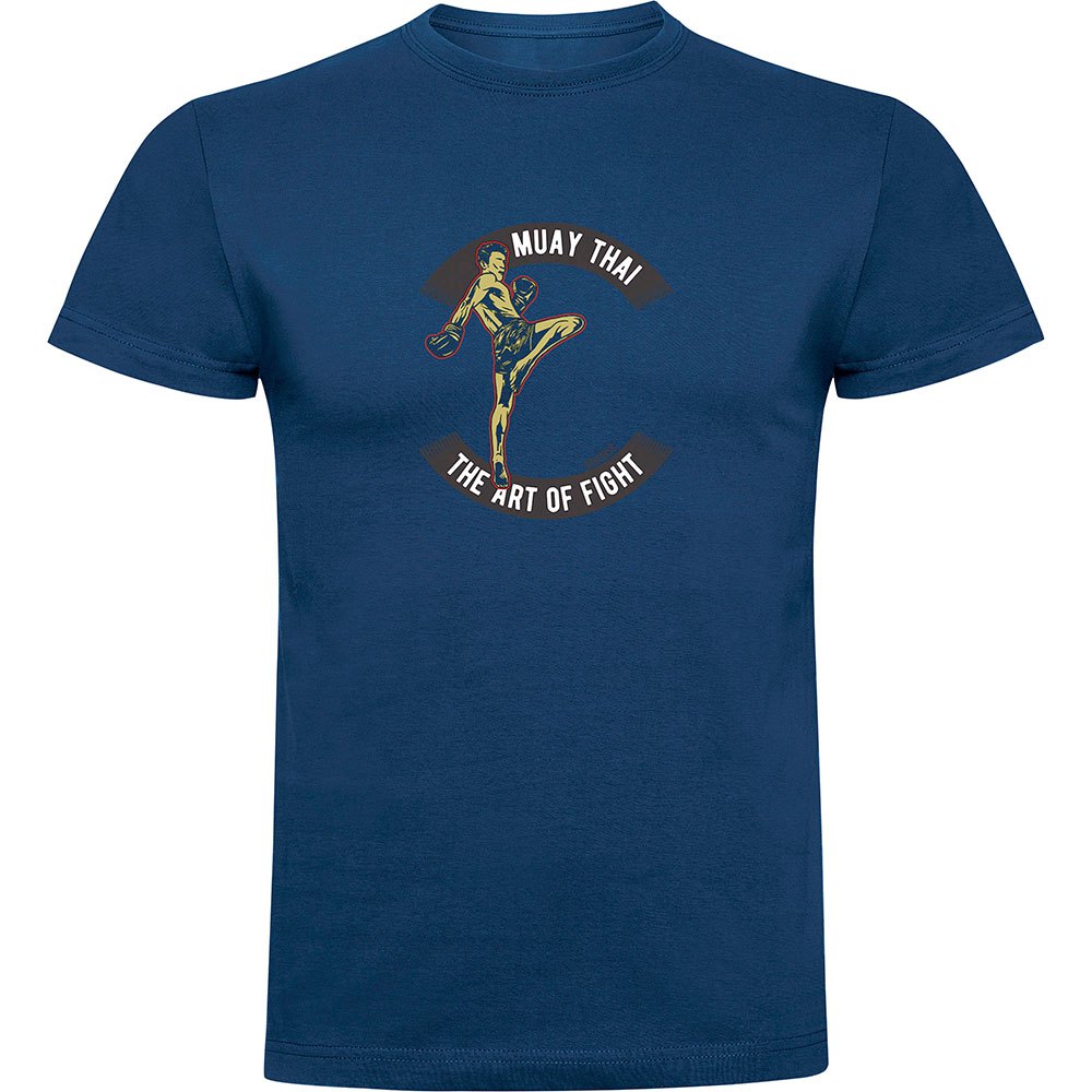 Kruskis Art Of Fight Short Sleeve T-shirt Blau 2XL Mann von Kruskis
