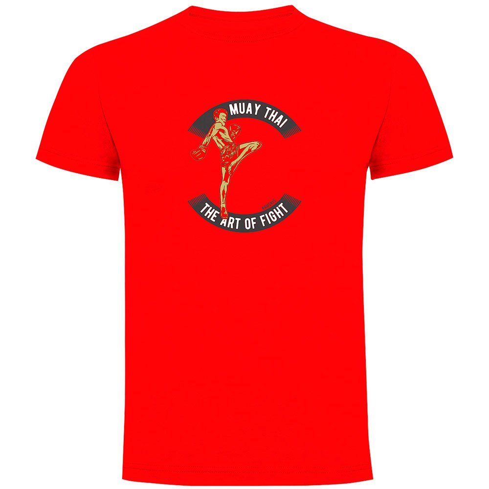 Kruskis Art Of Fight Short Sleeve T-shirt Rot 2XL Mann von Kruskis