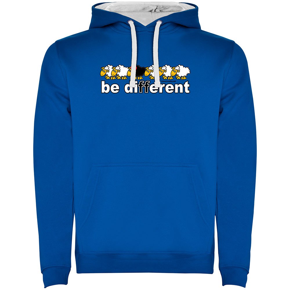 Kruskis Be Different Swim Two-colour Hoodie Blau XL Mann von Kruskis