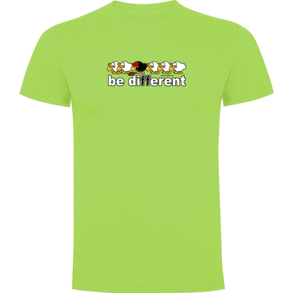Kruskis Be Different Tennis Short Sleeve T-shirt Grün XL Mann von Kruskis