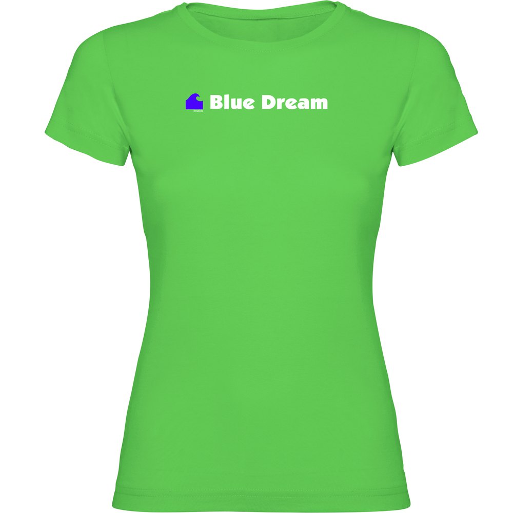 Kruskis Blue Dream Short Sleeve T-shirt Grün XL Mann von Kruskis