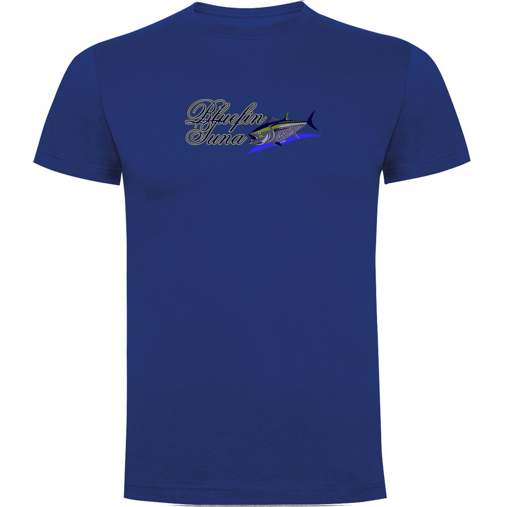 Kruskis Bluefin Tuna Short Sleeve T-shirt Blau 3XL Mann von Kruskis