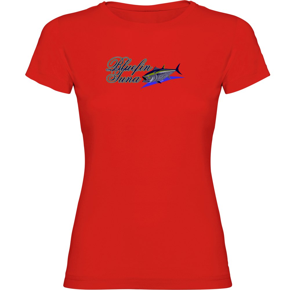Kruskis Bluefin Tuna Short Sleeve T-shirt Rot L Frau von Kruskis