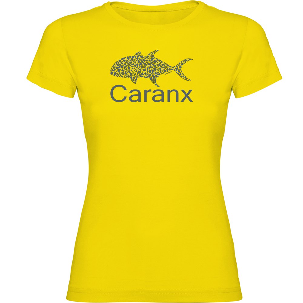 Kruskis Caranx Short Sleeve T-shirt Gelb L Mann von Kruskis