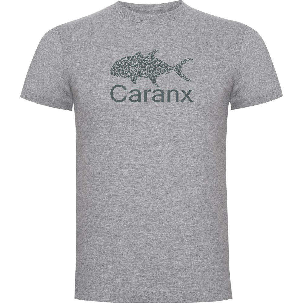 Kruskis Caranx Short Sleeve T-shirt Grau S Mann von Kruskis