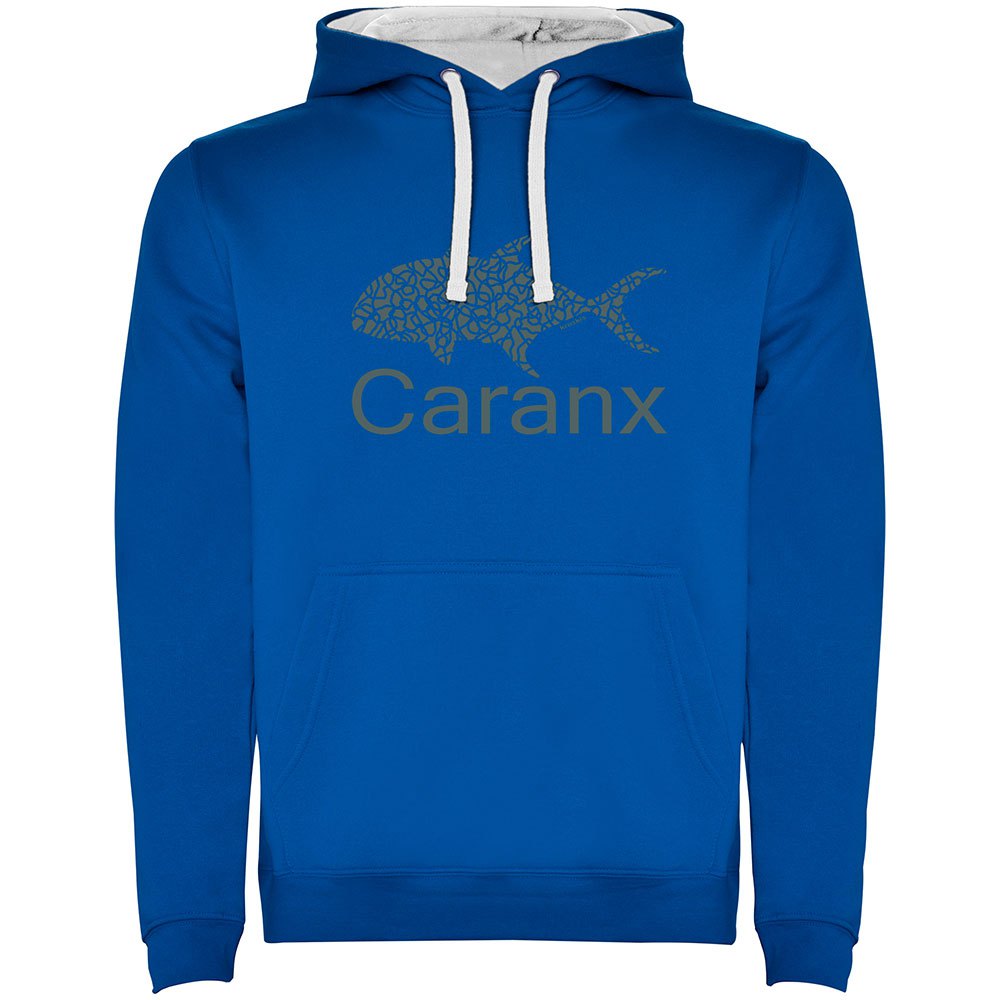 Kruskis Caranx Two-colour Hoodie Blau XL Mann von Kruskis