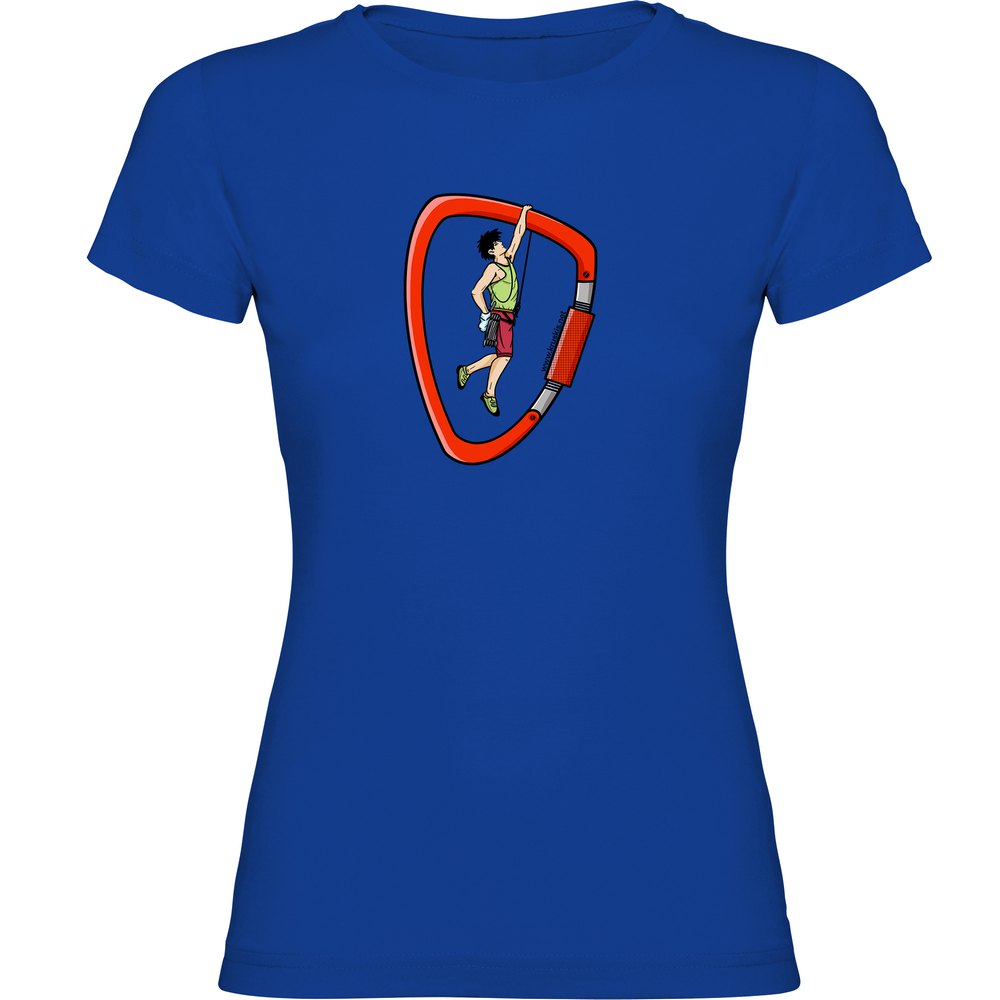 Kruskis Climber Short Sleeve T-shirt Blau 2XL Frau von Kruskis