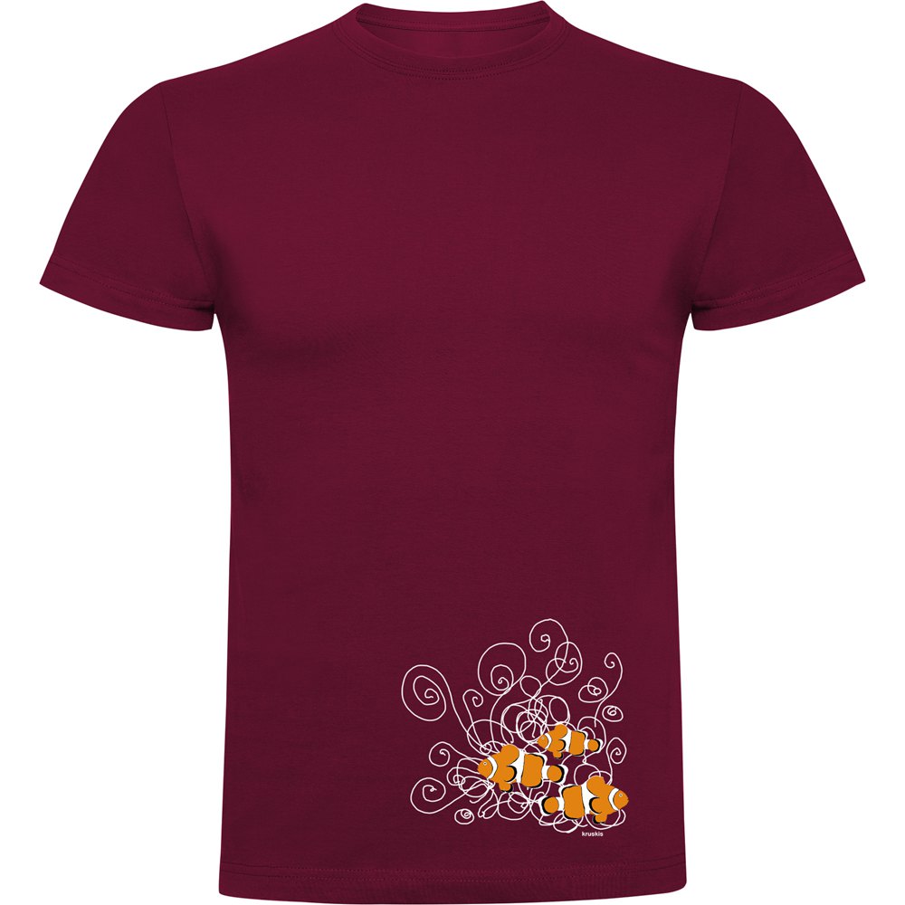 Kruskis Clownfish Short Sleeve T-shirt Lila S Mann von Kruskis