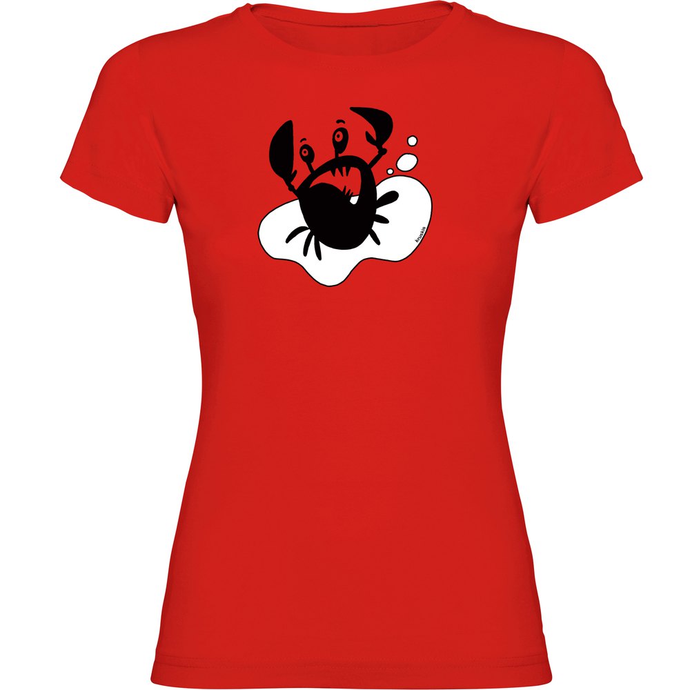 Kruskis Crab Short Sleeve T-shirt Rot M Mann von Kruskis