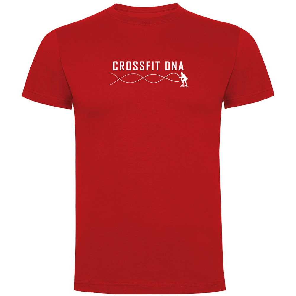 Kruskis Crossfit Dna Short Sleeve T-shirt Rot 2XL Mann von Kruskis