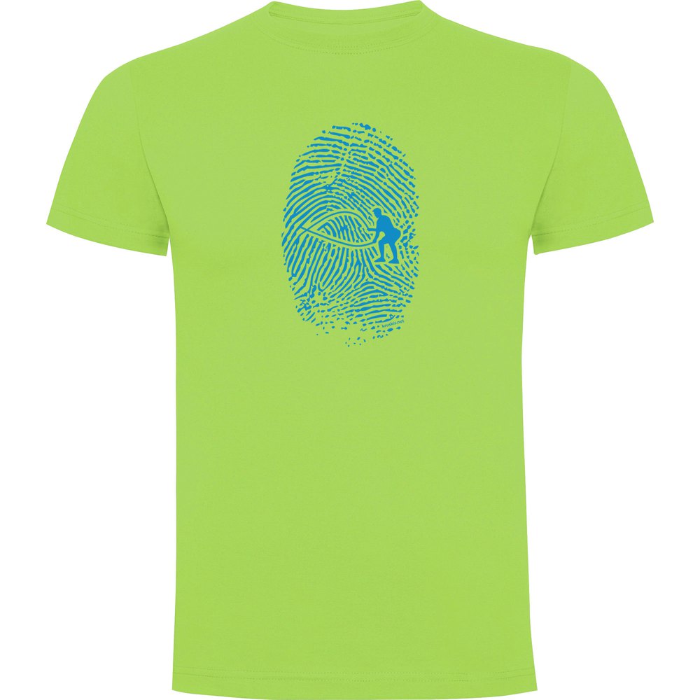 Kruskis Crossfit Fingerprint Short Sleeve T-shirt Grün L Mann von Kruskis