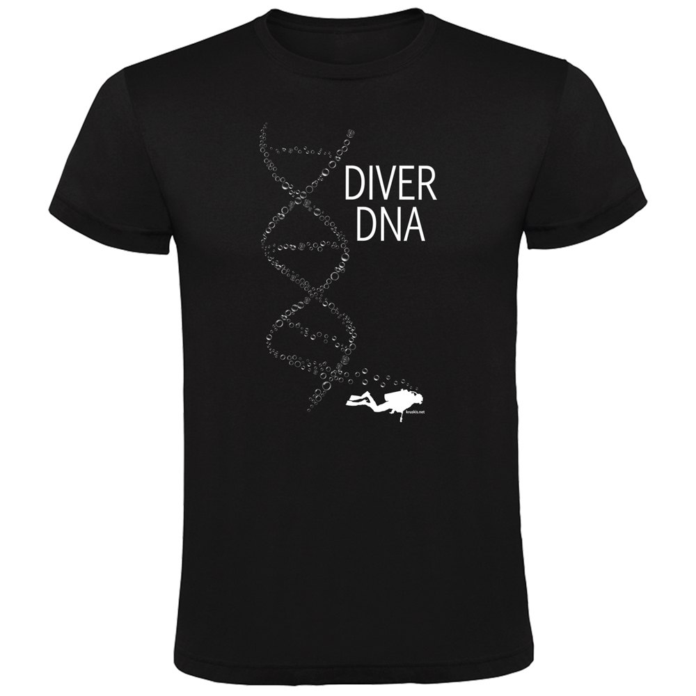 Kruskis Diver Dna Short Sleeve T-shirt Schwarz M Mann von Kruskis