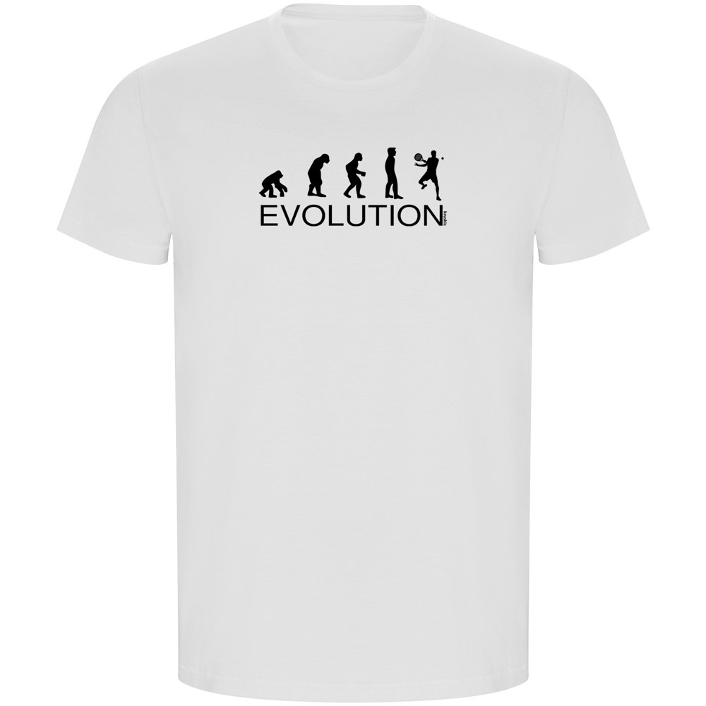 Kruskis Evolution Padel Eco Short Sleeve T-shirt Weiß 3XL Mann von Kruskis