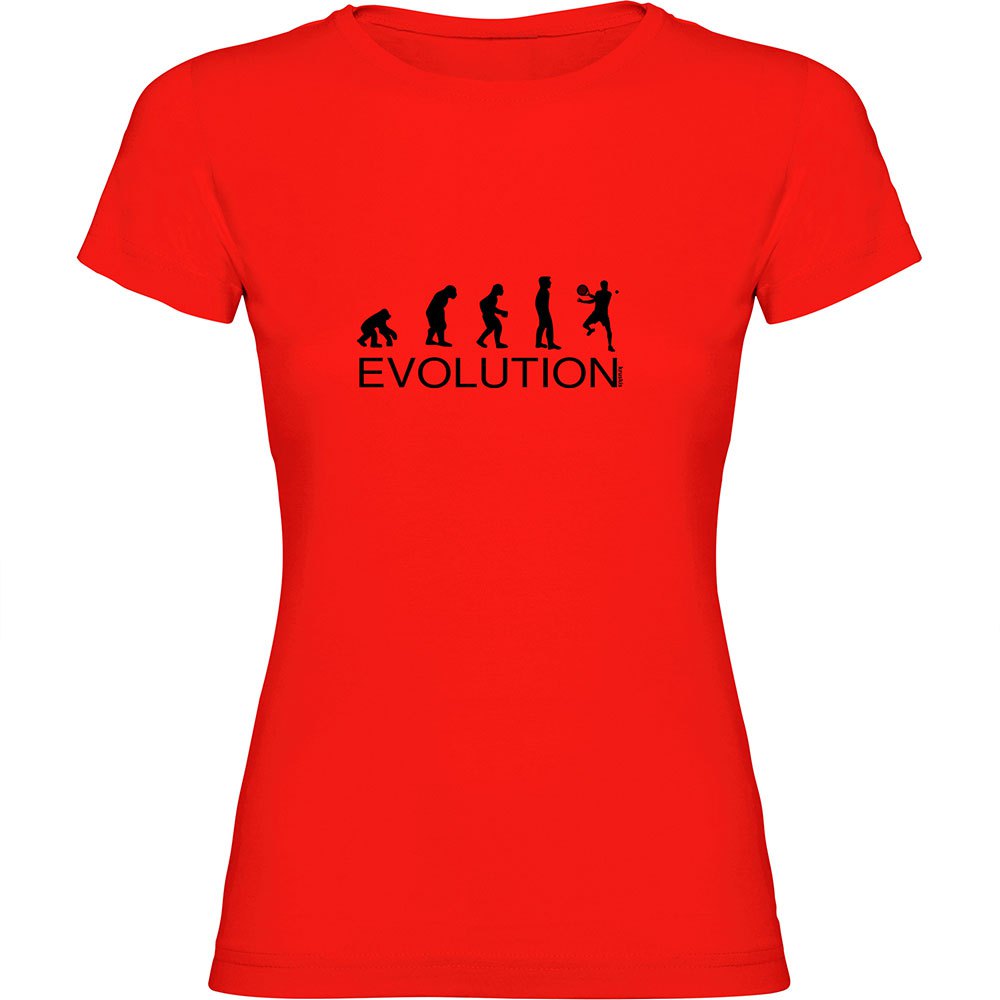 Kruskis Evolution Padel Short Sleeve T-shirt Rot 2XL Frau von Kruskis