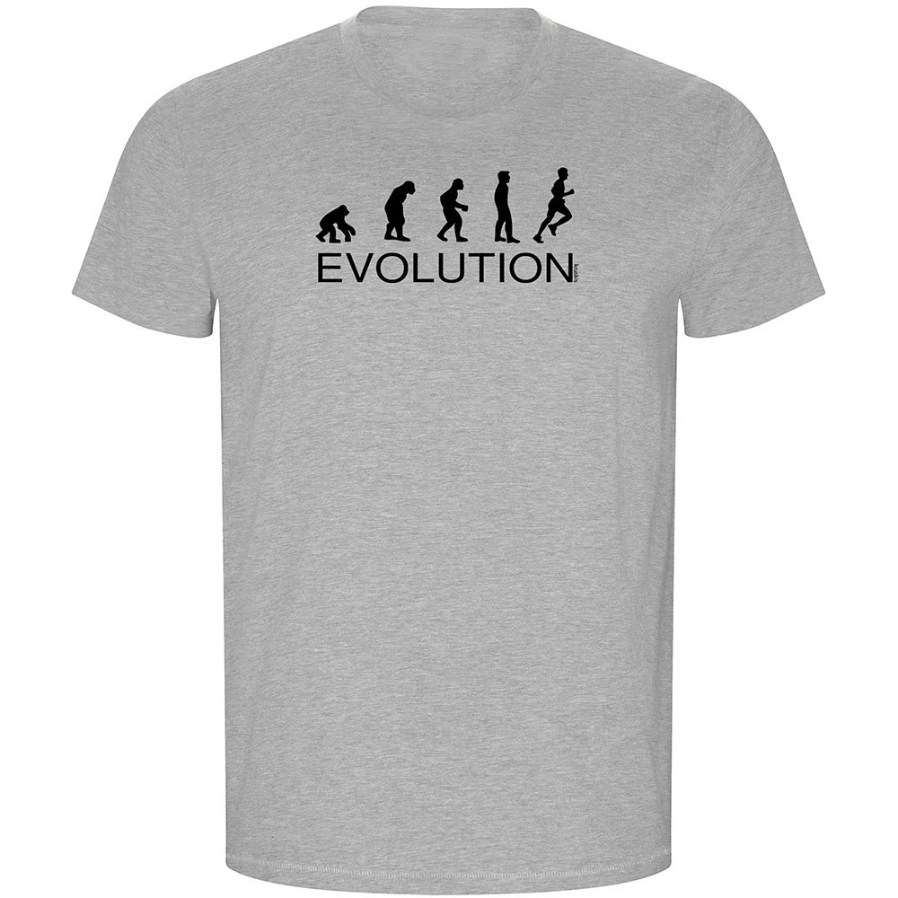 Kruskis Evolution Running Eco Short Sleeve T-shirt Grau 2XL Mann von Kruskis