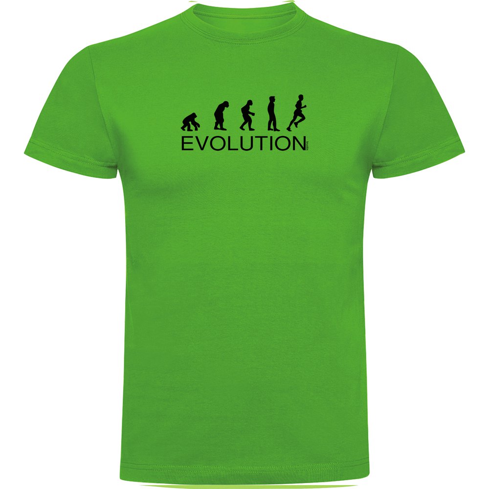 Kruskis Evolution Running Short Sleeve T-shirt Grün L Mann von Kruskis