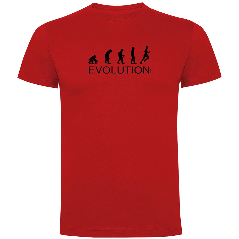 Kruskis Evolution Running Short Sleeve T-shirt Rot 2XL Mann von Kruskis