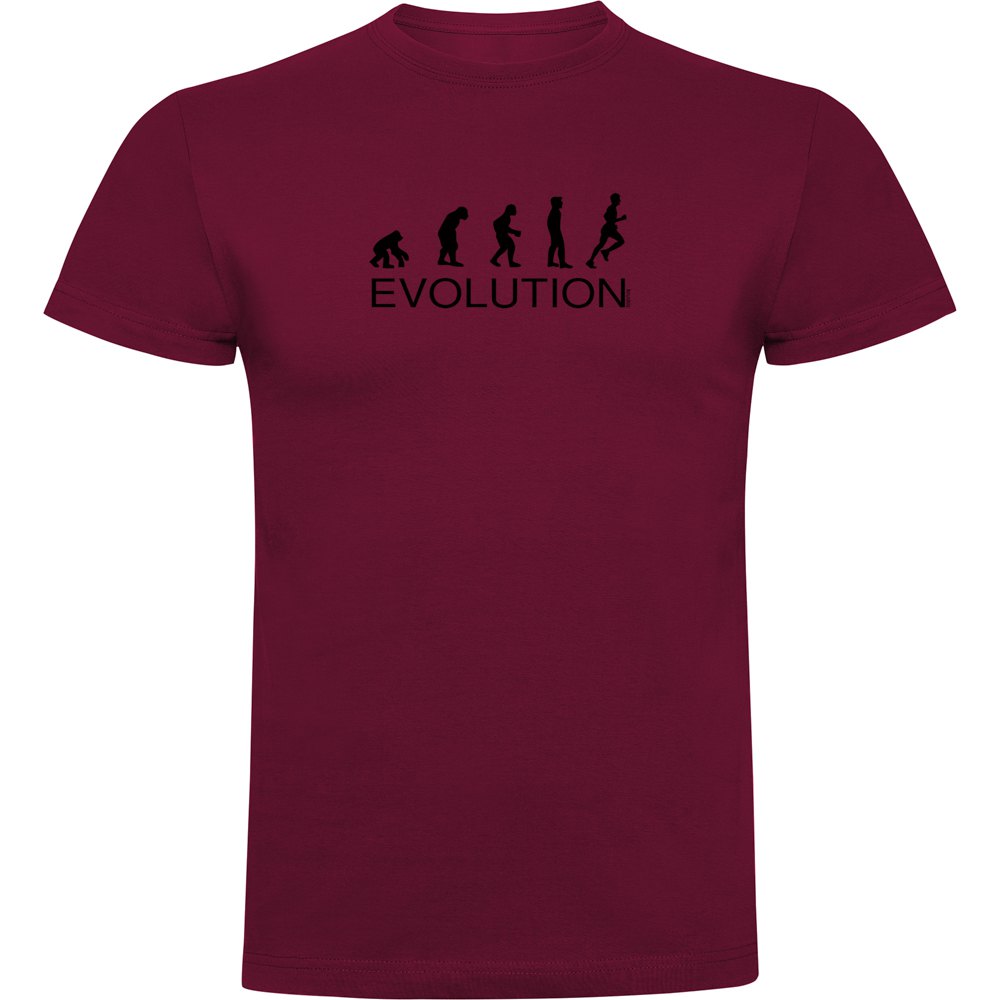 Kruskis Evolution Running Short Sleeve T-shirt Rot 2XL Mann von Kruskis